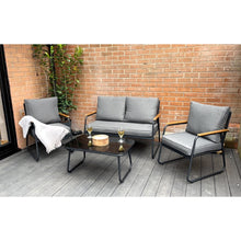 Load image into Gallery viewer, Kendal modern 4 Piece Garden Rattan Set
